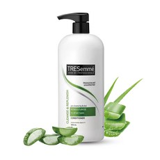 TRESemmé 洗髮精護髮乳組 900ml 深層潔淨 無矽靈 蘆薈滋潤 柔順髮絲, 1個, 護髮乳(900毫升)