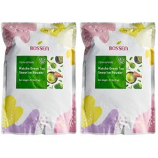 말차 스노우 아이스 파우더 믹스, 2개, 1kg