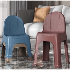 회전식 등받이 높이조절 카페 사무용 플라스틱 의자, 마이빌롱스 오블롱 스툴의자 (대 블루)