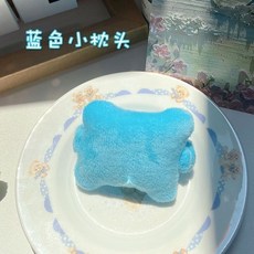 滑鼠護腕墊 手腕小枕頭 柔軟護手墊, 1個, 藍色,新客嘗鮮: 呵護手腕 共1个