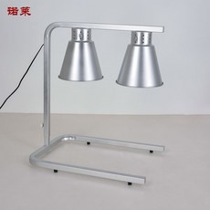 튀김 워머 호텔 보온 뷔폐 진열 휴게소 핫도그 치킨 조식 2구, 실버