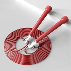 회전 가능한 링으로 나일론 줄넘기 엉킴 360 방지 조절 로프 점프 가중 핸들, d