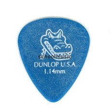 던롭 Dunlop Gator Grip 스탠다드 피크 1.14mm (417R1.14), 개