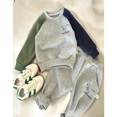 [유] 아동 봄가을 공룡 상하복 세트