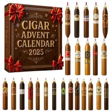 완벽한 크리스마스 선물 고양이 사랑이를 위한 어드벤트 캘린더 블라인드 박스 아크릴 트리 장식 오너먼트 세트, 26*18*3센티미터, 시가