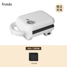 Frunuts 220V 600W 메이지 아침 식사 기계 다기능 가벼운 유물 토스트 와플, 01 유럽 ​​연합, 01 1