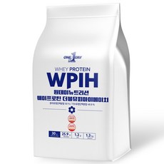 원데이뉴트리션 WPIH 웨이프로틴 단백질 포대유청, 1.3kg, 1개