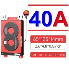 Daly K 형 Bluetooth Wifi 스마트 BMS 100A 4S 16S LiFePo4 리튬 이온 배터리 팩 12V, 04 Li-ion 13S 48V BT, 02 40A