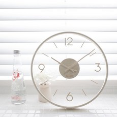 무케렌시아 무케 바나나공방_유리나무 아크릴버전 인테리어 무소음 벽시계 164331, 무케렌시아 오리지날 월넛