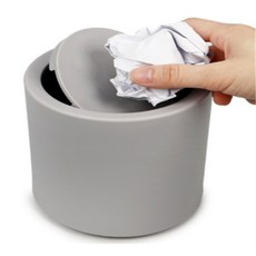 원형휴지통 6L 작은휴지통 화장실휴지통, 본상품, 1개
