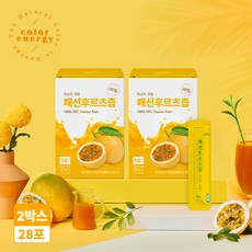 컬러에너지 패션후르츠즙 14P, 280g, 2개