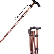 접이식 폴스틱 등산용스틱여성용, 블랙