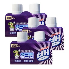 하픽 이지오프뱅 청크린 병형 변기세정제 변기파란물, 이지오프뱅 청크린 병형 변기세정제 변기파란물 180g, 180g, 6개