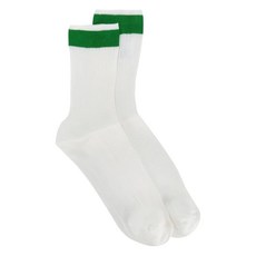 발렌티노 가라바니 스트라이프 리브드 양말