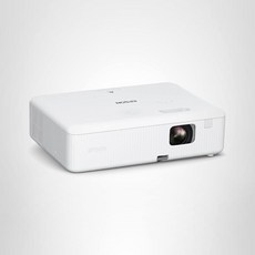 Epson EpiqVision Flex COW01 휴대용 프로젝터 3칩 3LCD 와이드스크린 3000루멘 컬러/화이트 밝기 5W 스피커 300인치 홈 엔터테인먼트 및 작업 스트, White, 1개