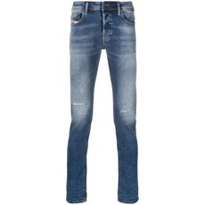 디젤 슬리커 미드 라이즈 슬림 핏 진