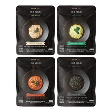 드림잇 오곡리조또 4종 250gX4 (트러플크림 파마산바질 토마토비프 오징어먹물) 상온보관 실온보관, 4종 혼합, 4종 4팩(각 1팩) 세트, 250g