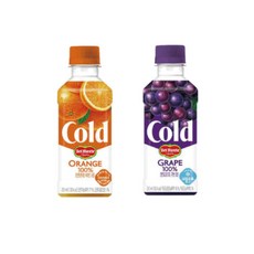 델몬트 콜드 100% 오렌지 포도 2가지맛 각 3개씩 250ml x 6팩, 1개