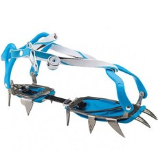 CAMP Stalker 鋼製綁帶式十二爪冰爪 CA2401 藍色