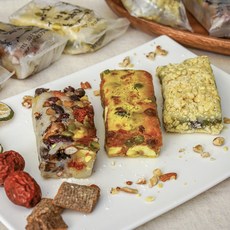 [넝쿨떡집] 찹쌀떡 냉동떡 영양찰떡 개별포장떡 모듬떡 호박떡 수능선물, 랜덤(영양찰떡+호박영양떡+녹두찰떡)_20개, 1개