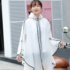 Linmr 남녀공용케이프비옷 등산 낚시 등산 골프 필수품 HJ23, 화이트, 1개