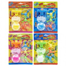 LED 배틀팽이 2500 세트 파워 4개묶음-4색 1개씩