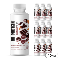 온단백 프로틴쉐이크 아몬드 초콜릿 단백질쉐이크, 10개, 40g