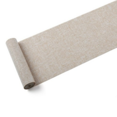 린넨 테이블 러너 Q104, 베이지, 2인용(40 x 180 cm), 1개