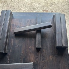 千年烏木紫光檀鎮尺 無漆無蠟 文房四寶, 1個, 長21寬3.5高2.8