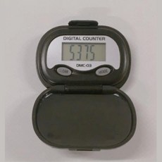 국산 걸음수 측정도구 디지털 허리 만보기(랜덤) 추천 걷기운동, 블랙, 1개