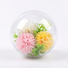 원형 투명 플라스틱 캡슐 아크릴볼 장식용 11cm 투명캡슐 아크릴구, 본상품
