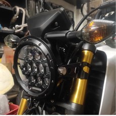 用兵造車 MSX 125 GROM 三代 超亮LED大燈組 越野直上 免改線 含線夾, 1個