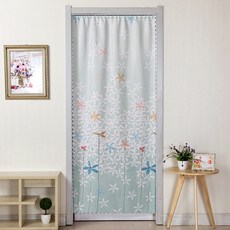 겨울 면 커튼 방풍 차단 보온과 두꺼운 면 커튼 a door curtain no.135ToYg