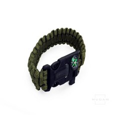 앤쥬 등산용 팔찌 구조팔찌, 1개, 국방색