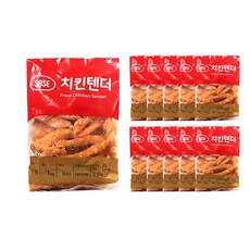 치킨텐더 1Kg 대용량 냉동 한박스 (1Kg x 10ea) 아이스박스무료 사세, 치킨텐더 1Kg 대용량 냉동 한박스 (1Kg x 10e, 10개