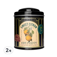 쌍계명차 티 마스터 캔 달콤한 수국유자차, 12개입, 20개