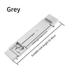 싱크대 연마 스톤베이스 개폐식 미끄럼 방지 숫돌 연삭 위에 조절 가능한 다채로운 플라스틱 샤프닝 스톤 홀더, grey, 1개