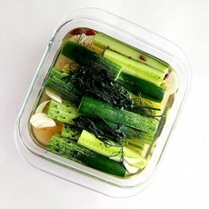 딜오이 저염 수제피클 자연재료 출고당일제조 샌드위치 핫도그 피클링, 딜오이피클, 1개, 550g