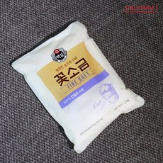 백설 꽃소금 천일염 3kg, 1개