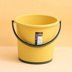 無品牌 塑料水桶 家用儲水桶圓形桶, 淡粉,小號升級加厚壓圈 單桶, 1個
