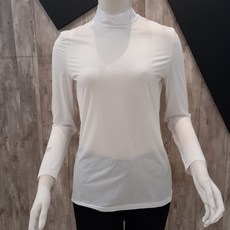 콜핑 여성 부드럽고 신축성 우수한 아이스냉감소재로 일상에서나 골프 등산 작업할때 스포츠레저활동시 입기시원한 긴팔반폴라티셔츠