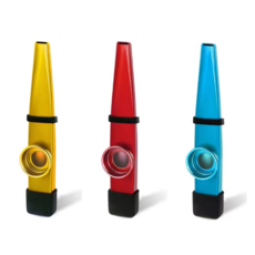 고급 메탈카주 3개세트 카쥬악기(떨림막 3개증정), 옵션2-레드/골드/블루, 1개