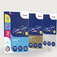 코벡사 A4 컬러레이저 전용지 250g 125매 선명함 균일한전사 봉투인쇄 메뉴얼인쇄