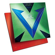 엑시옴 베가 유럽 H VEGA EUROPE HYBRID 탁구러버, 빨강 MAX, 1개