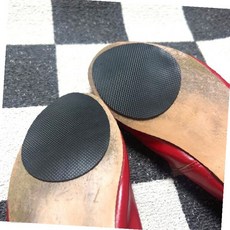 신발 밑창 접지력 향상 패드 미끄럼 방지 안전 보행 보조 구두 하이힐 단화 슬립, 1개