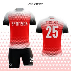 오레인 족구 전사유니폼 JGJS006 레드