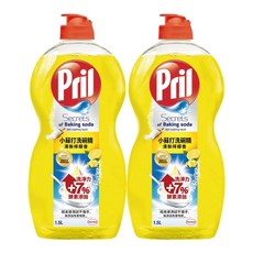 Pril 小蘇打洗碗精清新檸檬香, 1個, 1組2入 (最多2組一運費）, 1.5L