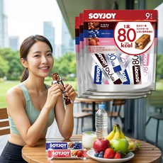 소이조이 칼로리컨트롤 80kcal 3종 혼합팩 다이어트 단백질바 9개입 3개