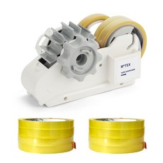 모텍스 리필테이프 국산 12mm*40m(8p) + 테이프커터기 프라임 화이트
