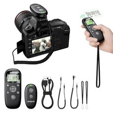 AODELAN USB-C 충전식 인터밸로미터 타이머 리모컨 소니 A7 III A7 IV A7R IV A7S III A6400 A6600 A9 A1 A6700 ZV-E1 ZV-